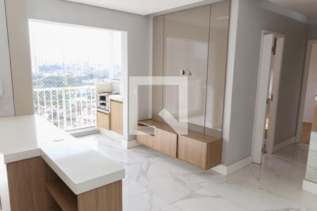 Sala de apartamento para alugar com 2 quartos, 47m² em Vila Galvão, Guarulhos