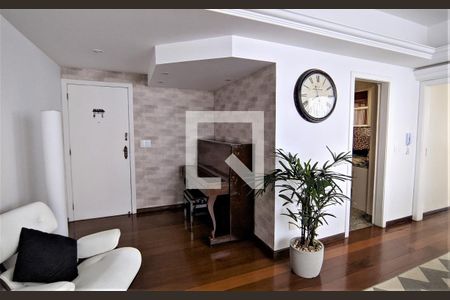 Sala de apartamento à venda com 3 quartos, 98m² em Santo Antônio, Belo Horizonte