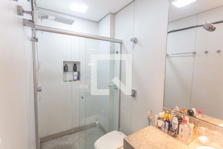 Banheiro da Armário da Suíte de apartamento à venda com 3 quartos, 123m² em Gutierrez, Belo Horizonte