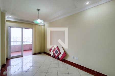 Sala de apartamento para alugar com 3 quartos, 100m² em Guilhermina, Praia Grande