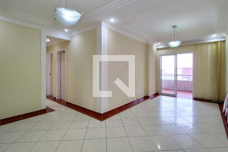 Sala de apartamento para alugar com 3 quartos, 100m² em Guilhermina, Praia Grande