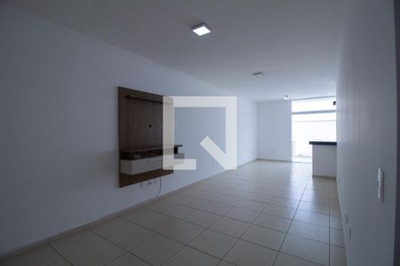 Sala de casa de condomínio para alugar com 3 quartos, 100m² em Caguaçu, Sorocaba