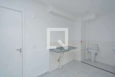 Cozinha e Área de Serviço de apartamento para alugar com 2 quartos, 37m² em Vila Inglesa, São Paulo