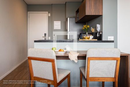 Studio para alugar com 33m², 1 quarto e 1 vaga