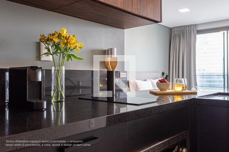 Studio para alugar com 33m², 1 quarto e 1 vaga