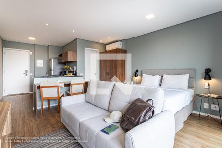 Studio para alugar com 33m², 1 quarto e 1 vaga