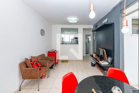 Sala de apartamento à venda com 2 quartos, 60m² em Buritis, Belo Horizonte