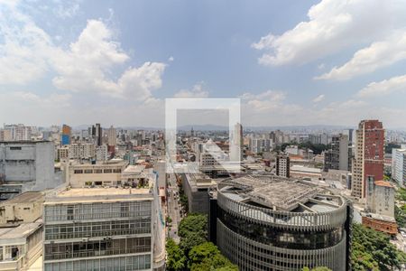 Vista do Studio de kitnet/studio para alugar com 1 quarto, 38m² em Santa Ifigênia, São Paulo