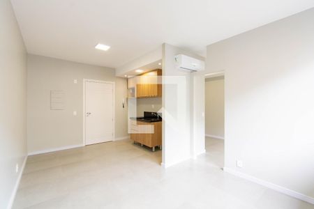 Sala/Cozinha de apartamento para alugar com 1 quarto, 38m² em Marechal Rondon, Canoas