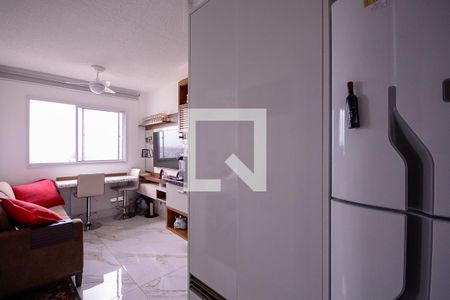 Sala/Cozinha  de apartamento à venda com 1 quarto, 25m² em Jardim Santa Emilia, São Paulo