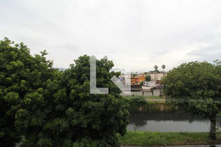 Sala - Vista de apartamento à venda com 1 quarto, 45m² em Taquara, Rio de Janeiro