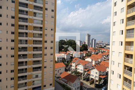 Varanda da Sala - Vista de apartamento à venda com 3 quartos, 75m² em Ponte Grande, Guarulhos