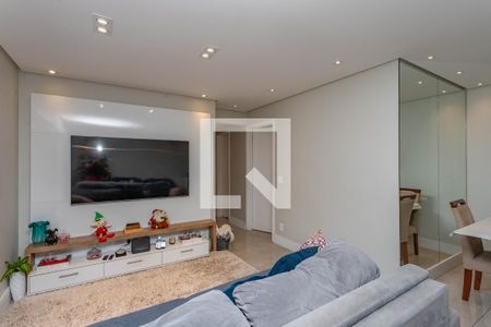 Sala  de apartamento à venda com 4 quartos, 105m² em Centro, Diadema