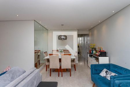 Sala  de apartamento à venda com 4 quartos, 105m² em Centro, Diadema