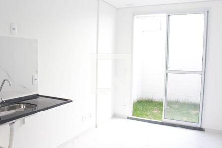 Sala/Cozinha de apartamento à venda com 1 quarto, 36m² em Água Branca, São Paulo