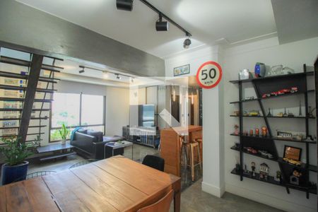 Sala de apartamento à venda com 3 quartos, 155m² em Vila Dom Pedro I, São Paulo