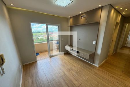 Sala de apartamento para alugar com 2 quartos, 67m² em Jardim Zara, Ribeirão Preto