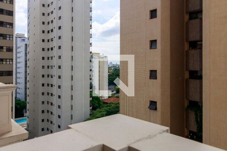 Sala - Vista de apartamento para alugar com 1 quarto, 45m² em Campo Belo, São Paulo