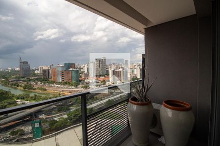 Varanda de apartamento para alugar com 1 quarto, 37m² em Pinheiros, São Paulo