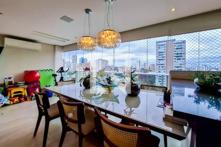 Varanda de apartamento à venda com 3 quartos, 124m² em Jardim da Gloria, São Paulo