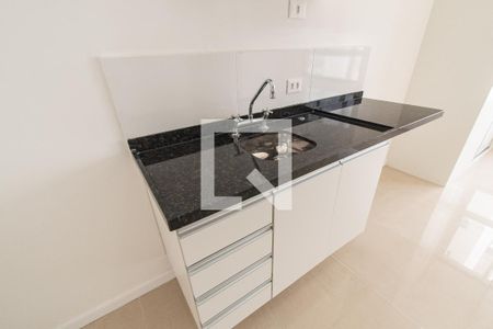 Cozinha de kitnet/studio para alugar com 1 quarto, 24m² em Ipiranga, São Paulo