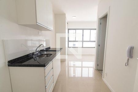 Cozinha de kitnet/studio para alugar com 1 quarto, 24m² em Ipiranga, São Paulo