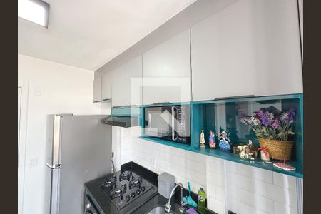 Sala/Cozinha de apartamento à venda com 1 quarto, 27m² em Barra Funda, São Paulo