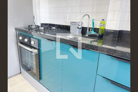 Sala/Cozinha de apartamento à venda com 1 quarto, 27m² em Barra Funda, São Paulo