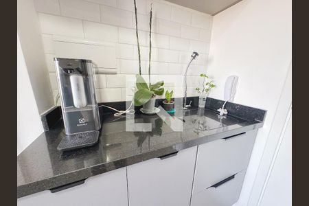 Sala/Cozinha de apartamento à venda com 1 quarto, 27m² em Barra Funda, São Paulo