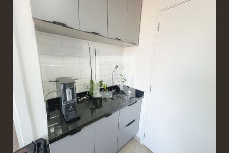 Sala/Cozinha de apartamento à venda com 1 quarto, 27m² em Barra Funda, São Paulo