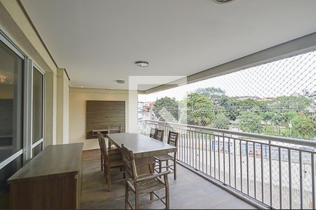 Varanda gourmet de apartamento para alugar com 3 quartos, 123m² em Baeta Neves, São Bernardo do Campo