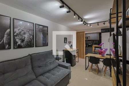 Sala de apartamento para alugar com 2 quartos, 62m² em União, Belo Horizonte