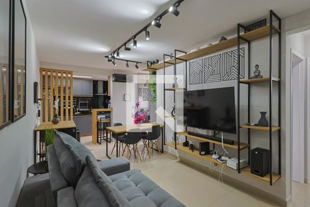 Sala de apartamento para alugar com 2 quartos, 62m² em União, Belo Horizonte