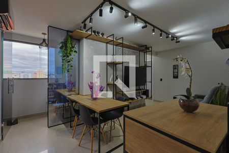 Sala de apartamento para alugar com 2 quartos, 62m² em União, Belo Horizonte