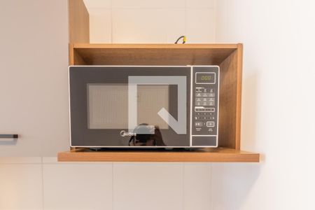 Cozinha de apartamento para alugar com 1 quarto, 24m² em Butantã, São Paulo