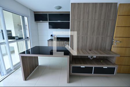 Sala / Cozinha de apartamento para alugar com 1 quarto, 46m² em Setor Central, Goiânia