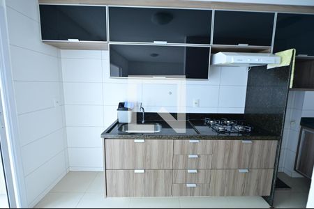 Sala / Cozinha de apartamento para alugar com 1 quarto, 46m² em Setor Central, Goiânia