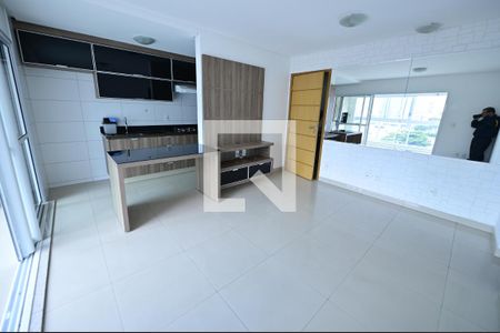 Sala / Cozinha de apartamento para alugar com 1 quarto, 46m² em Setor Central, Goiânia