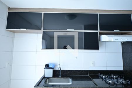 Sala / Cozinha de apartamento para alugar com 1 quarto, 46m² em Setor Central, Goiânia