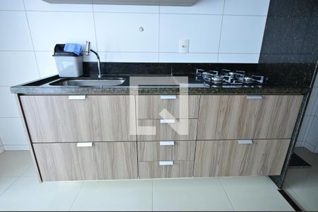 Sala / Cozinha de apartamento para alugar com 1 quarto, 46m² em Setor Central, Goiânia