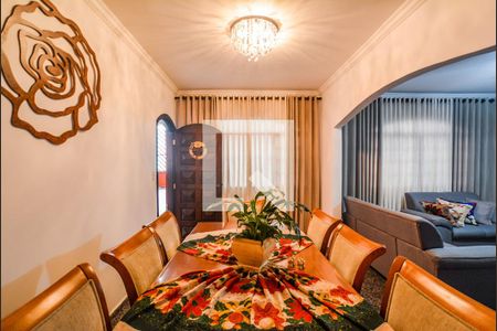 Sala de Jantar de casa à venda com 4 quartos, 159m² em Vila Floresta, Santo André