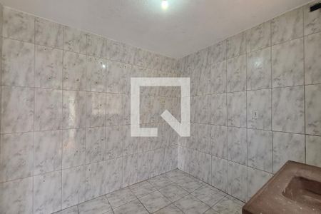 Cozinha de casa para alugar com 1 quarto, 25m² em Vila Renato (zona Leste), São Paulo