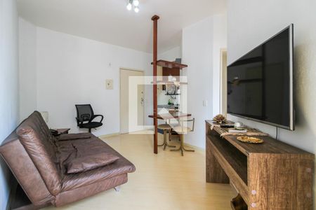 Sala/Cozinha de apartamento para alugar com 1 quarto, 28m² em Jardim Paulista, São Paulo