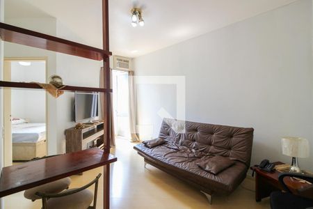 Sala/Cozinha de apartamento para alugar com 1 quarto, 28m² em Jardim Paulista, São Paulo