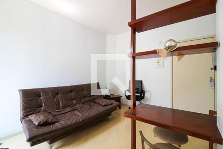 Sala/Cozinha de apartamento para alugar com 1 quarto, 28m² em Jardim Paulista, São Paulo