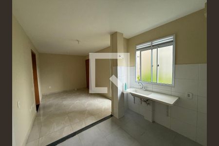 Sala/Cozinha/Área de serviço de apartamento para alugar com 1 quarto, 40m² em Parque Santa Rosa, Suzano