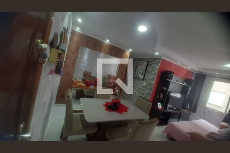 Sala de apartamento à venda com 2 quartos, 56m² em Parque Sao Vicente, Santo André