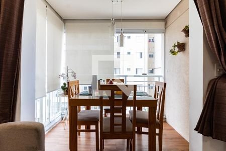 Varanda da Sala de apartamento à venda com 2 quartos, 59m² em Vila Vera, São Paulo