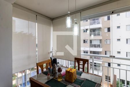 Varanda da Sala de apartamento à venda com 2 quartos, 59m² em Vila Vera, São Paulo