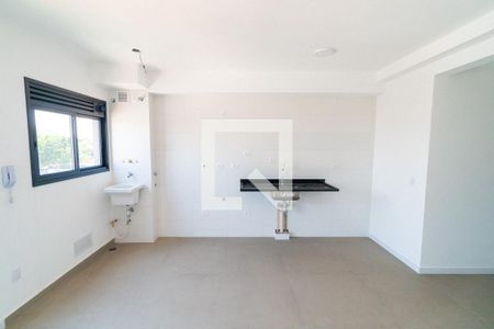 Sala/Cozinha de apartamento à venda com 1 quarto, 34m² em Planalto Paulista, São Paulo